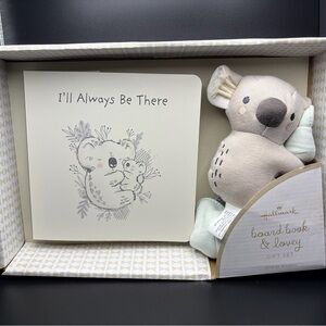 Hallmark Koala Board Book and Plush Set - Gray and Cream